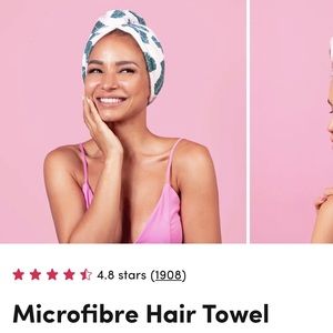 New in bag Coco and Eve Microfiber Hair Towel